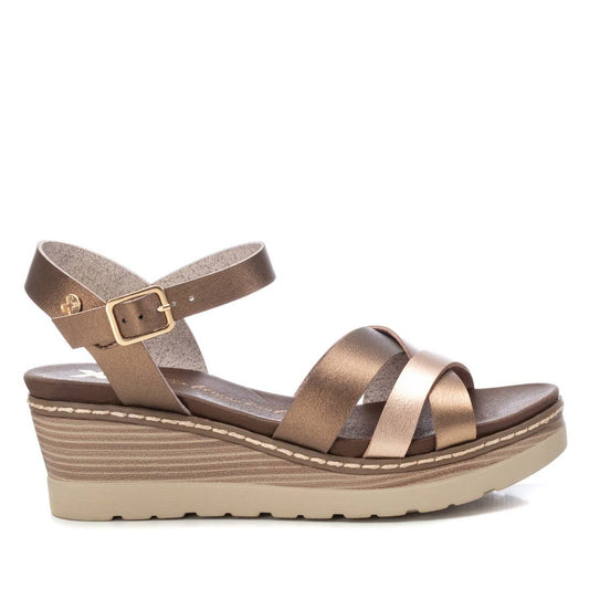 Women's Wedge Strappy Sandals By XTI 142853