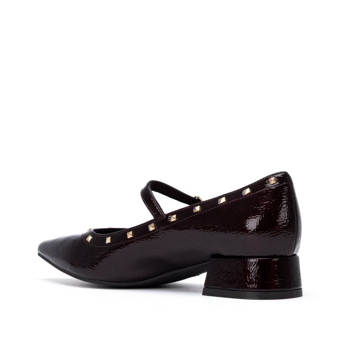 XTI Women's Patent Leather Low-Heel Mary Jane Shoes 146220
