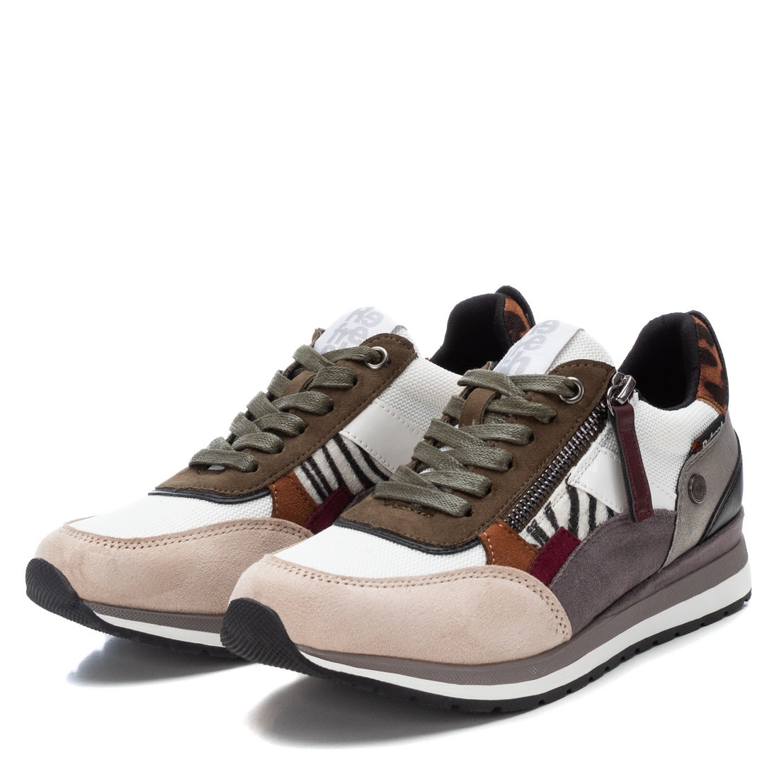 Women's Lace-Up Sneakers By XTI 170159