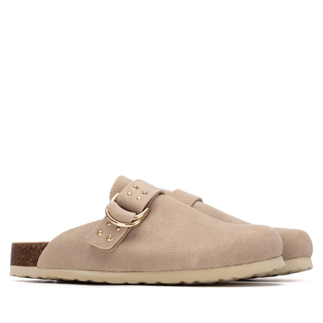 Refresh BEIGE SUEDE LADIES SHOES 175008
