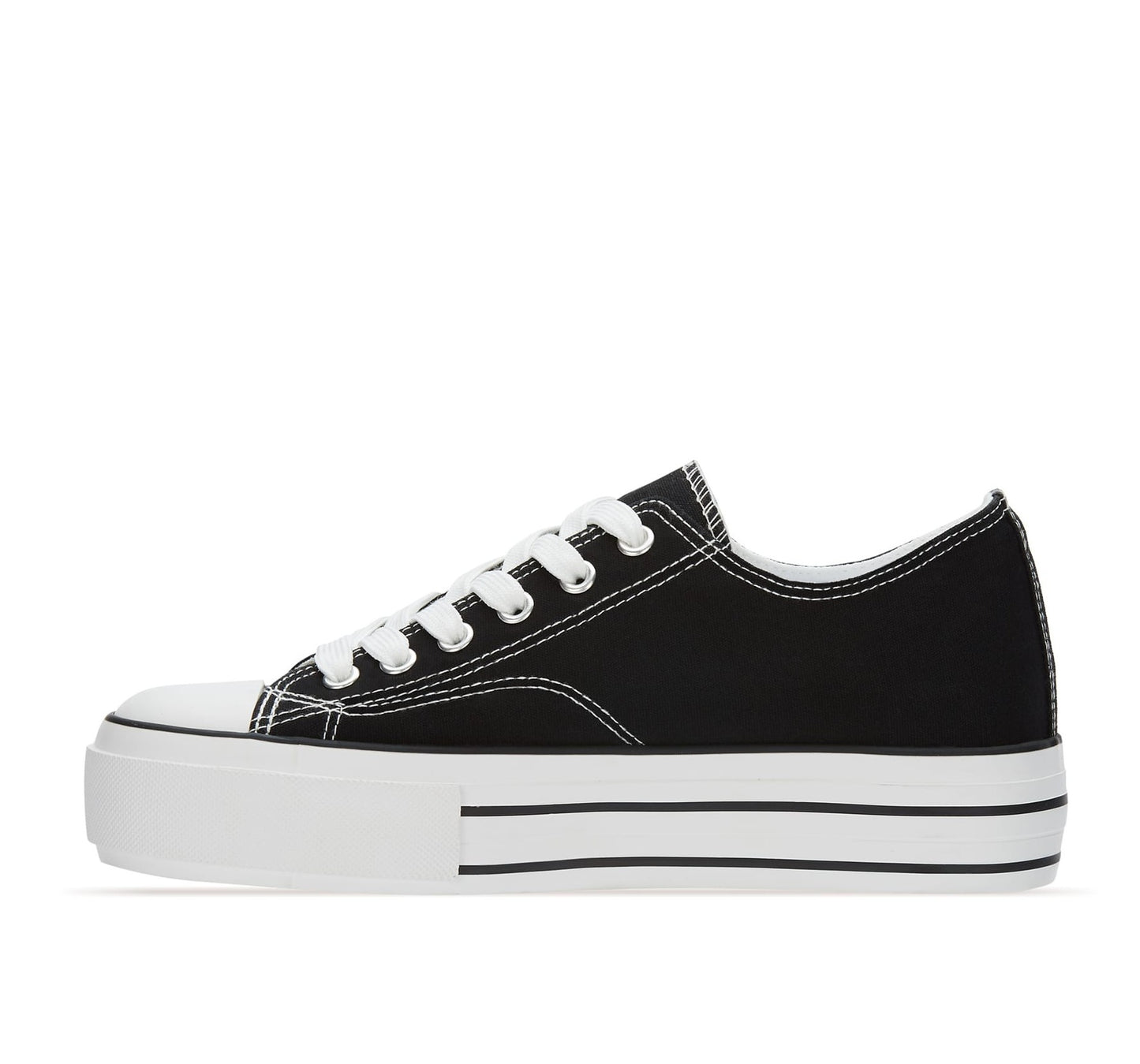 Andrea Canvas Sneakers Platform 87055