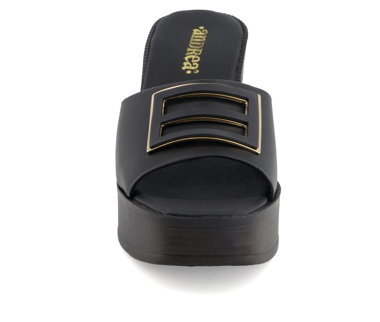 Andrea Women's Heeled Slip on Sandals 66143
