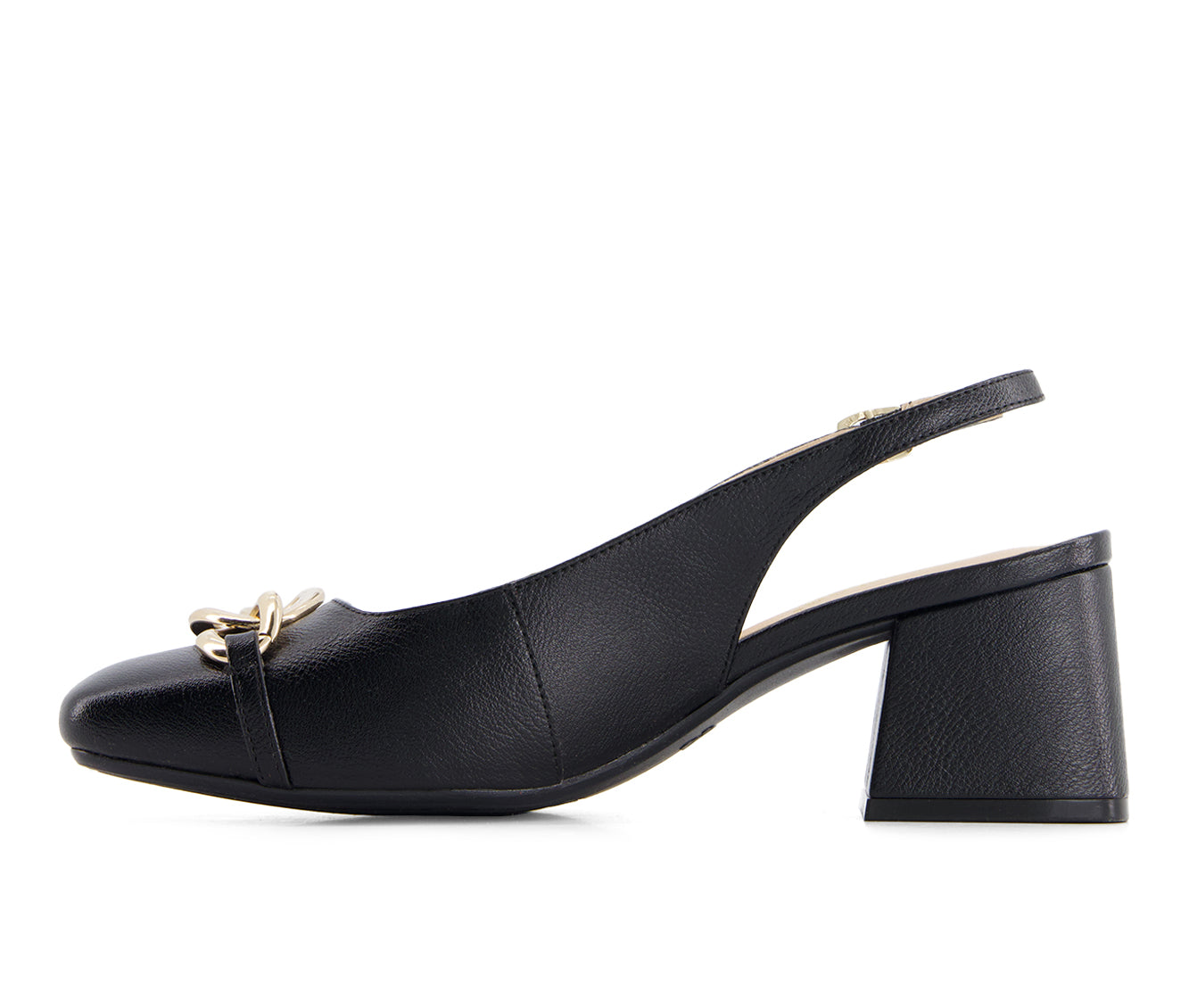 Andrea Women's Slingback Pumps with Square Toe 65678
