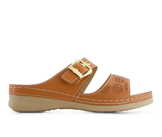 Andrea Women's Double Strap Comfort Sandals 65595