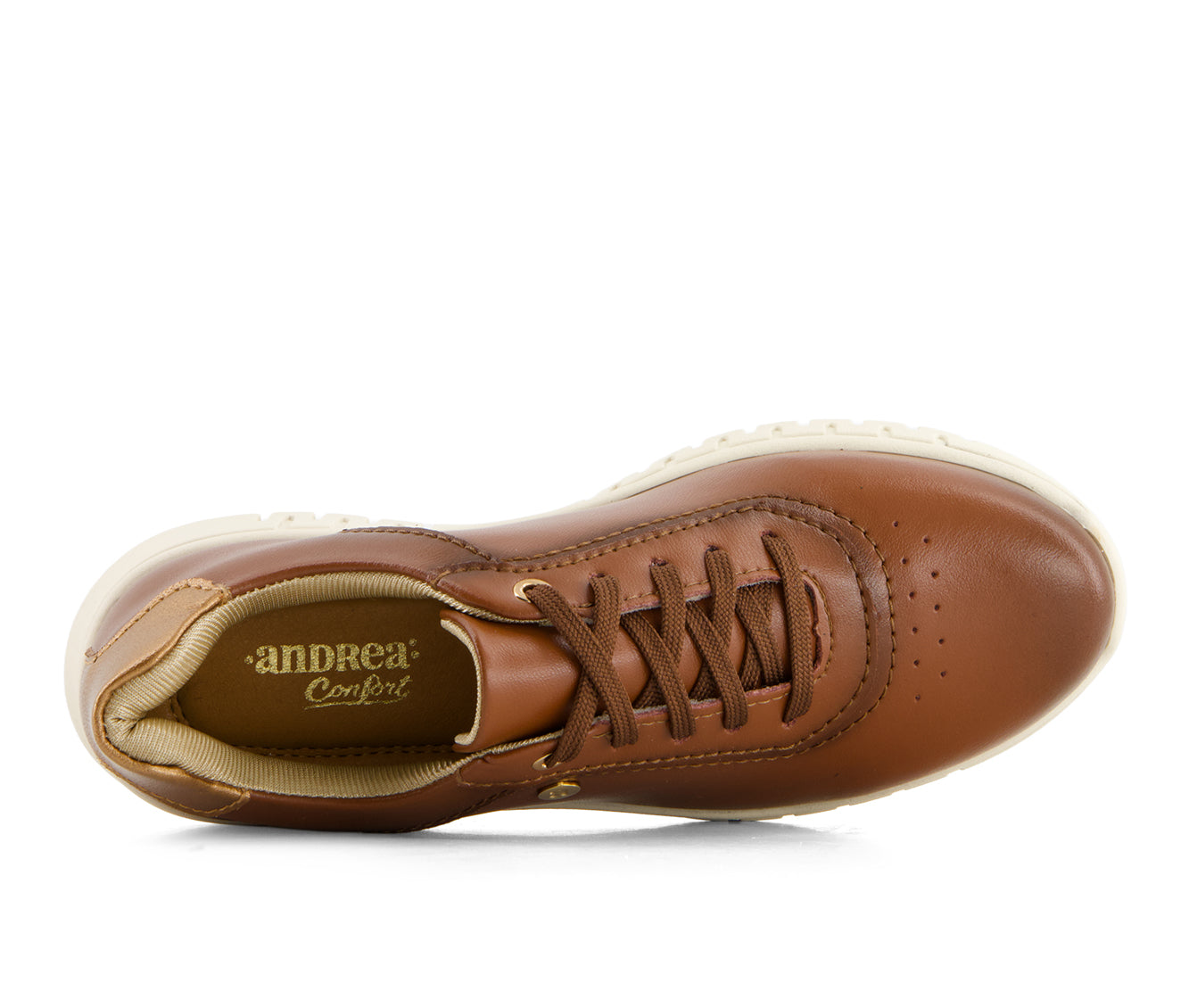 Andrea Women's Soft Leather Sneakers 90574
