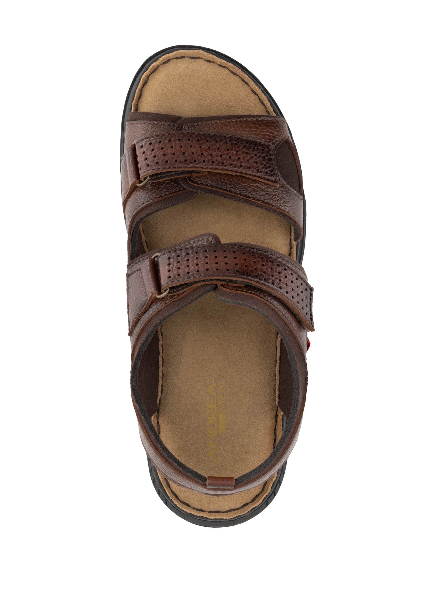 Andrea Men, Men's Sandals Leather 95112-3892121