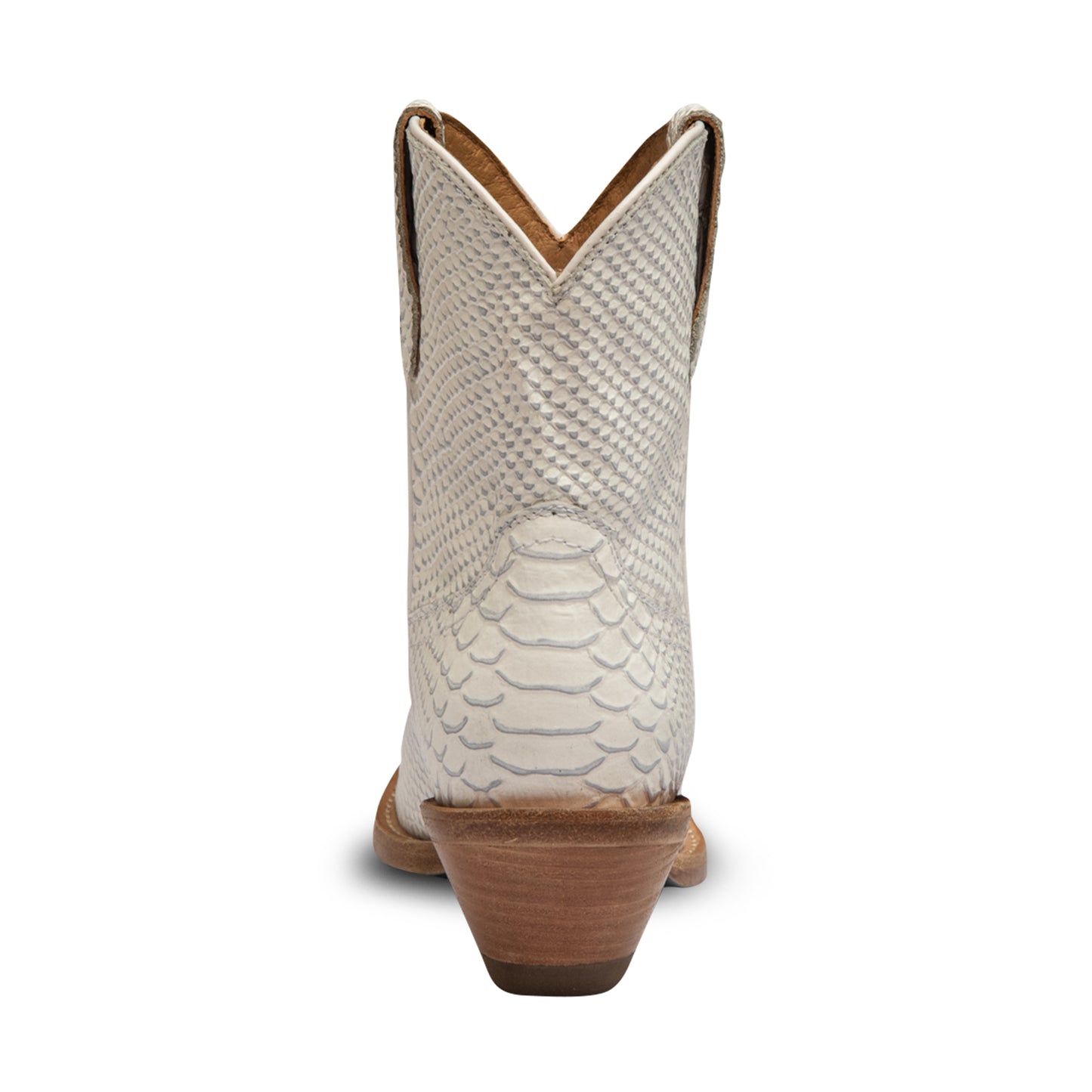 Austin Anaconda Leather Western Booties By Buck & Brana