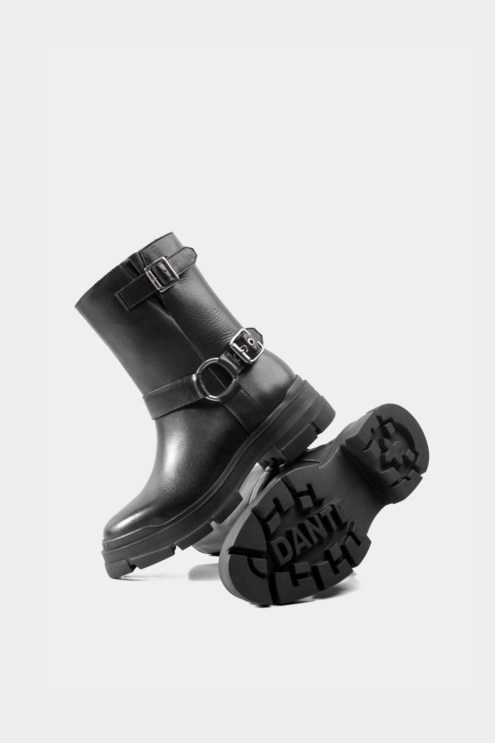 Dante Leather Combat Boots Balia For women