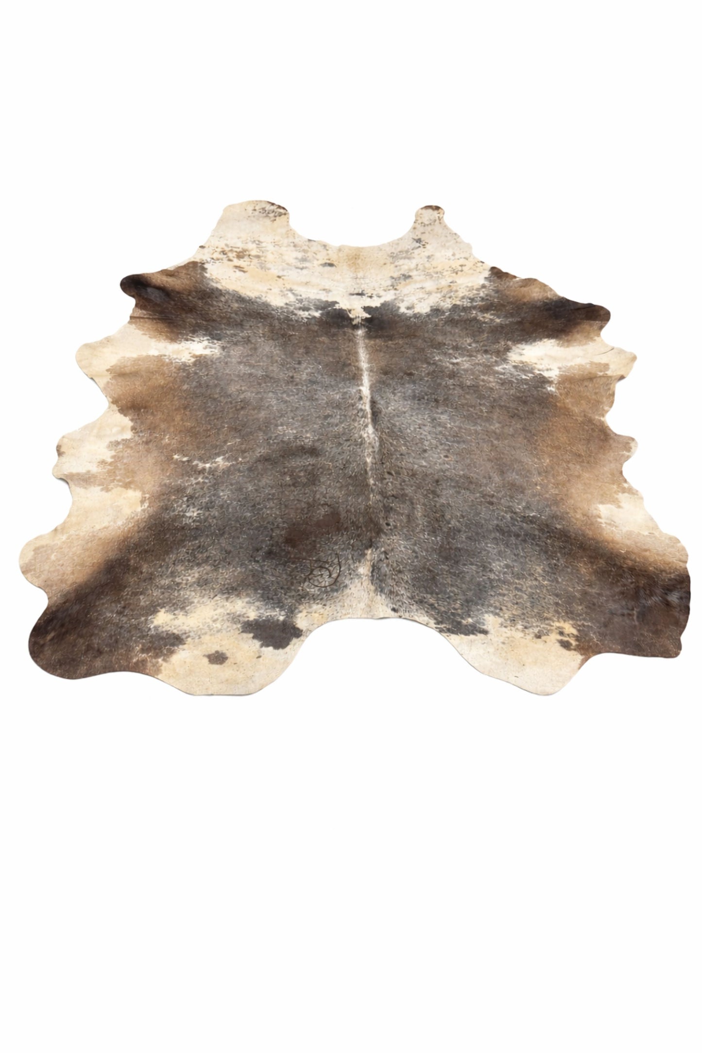 Rhacam Eco Hides Frances Brown Speckled Cowhide Rug 8'7" × 6'7"
