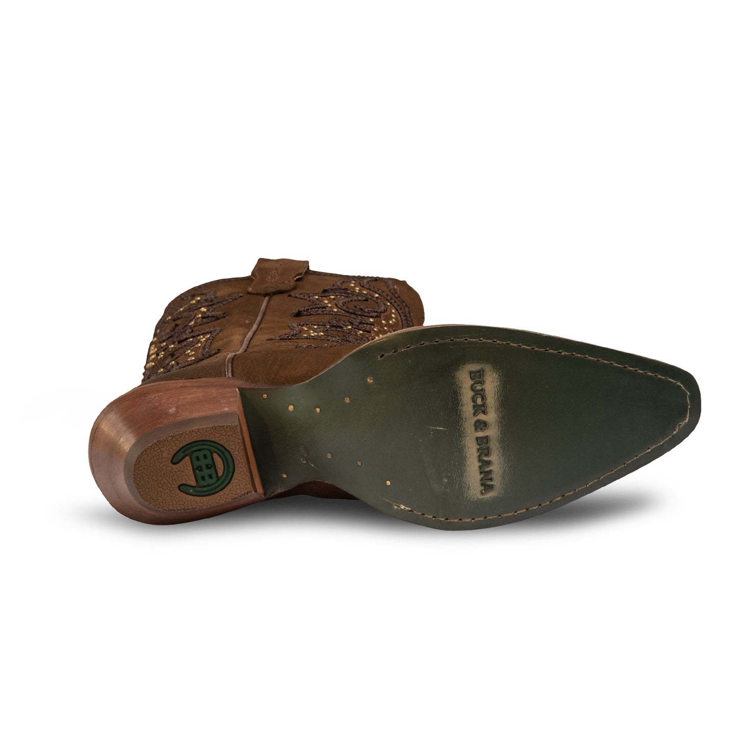 Ginger Luxury Western Leather Boots By Buck & Brana