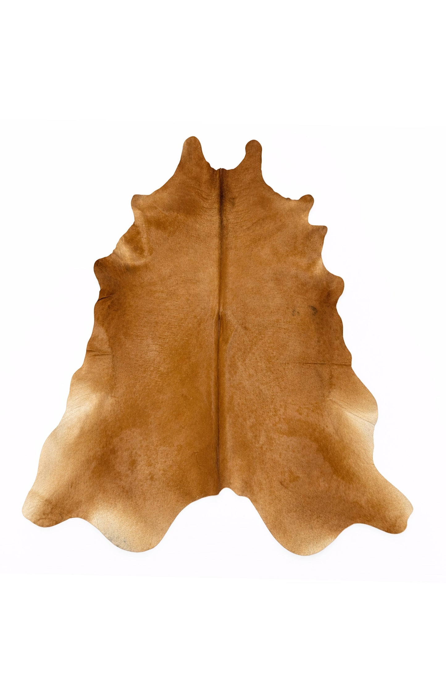 Rhacam Eco Hide Lauren Warm Brown Cowhide Rug 8'3" × 6'7"
