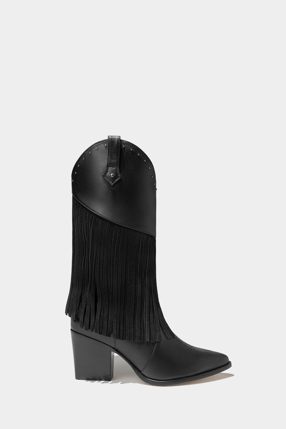 Dante Leather Fringe Boots Feelings For women