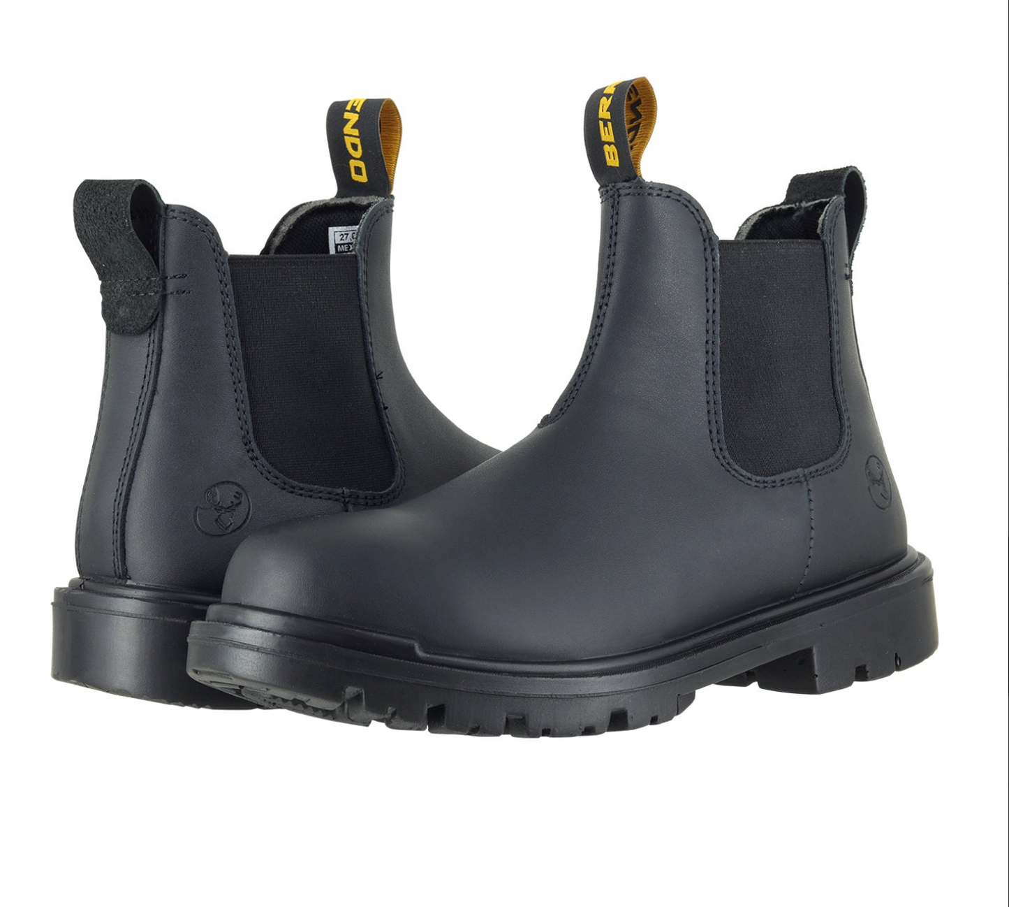 Pull-On Work Boots For Men 6" and Steel Toe Boots and EH Rated 6008
