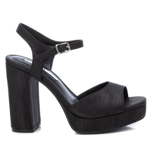 Women's Heel Sandals By XTI, 4529601 Black