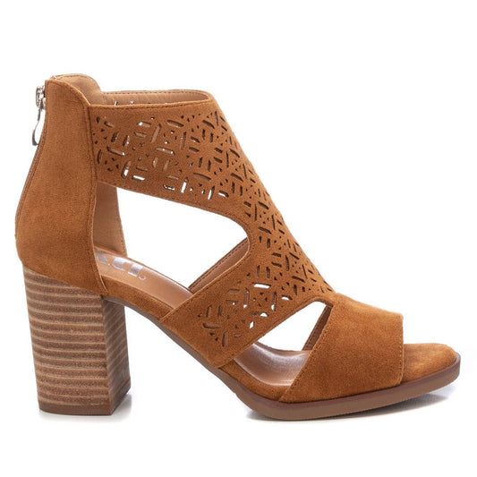 Women's Suede Sandals By XTI, 14139201 Brown