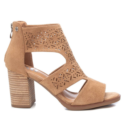 Women's Suede Sandals By XTI, 14139202 Light Brown