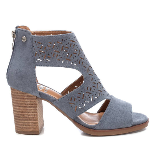 Women's Suede Sandals By XTI, 14139203 Grey