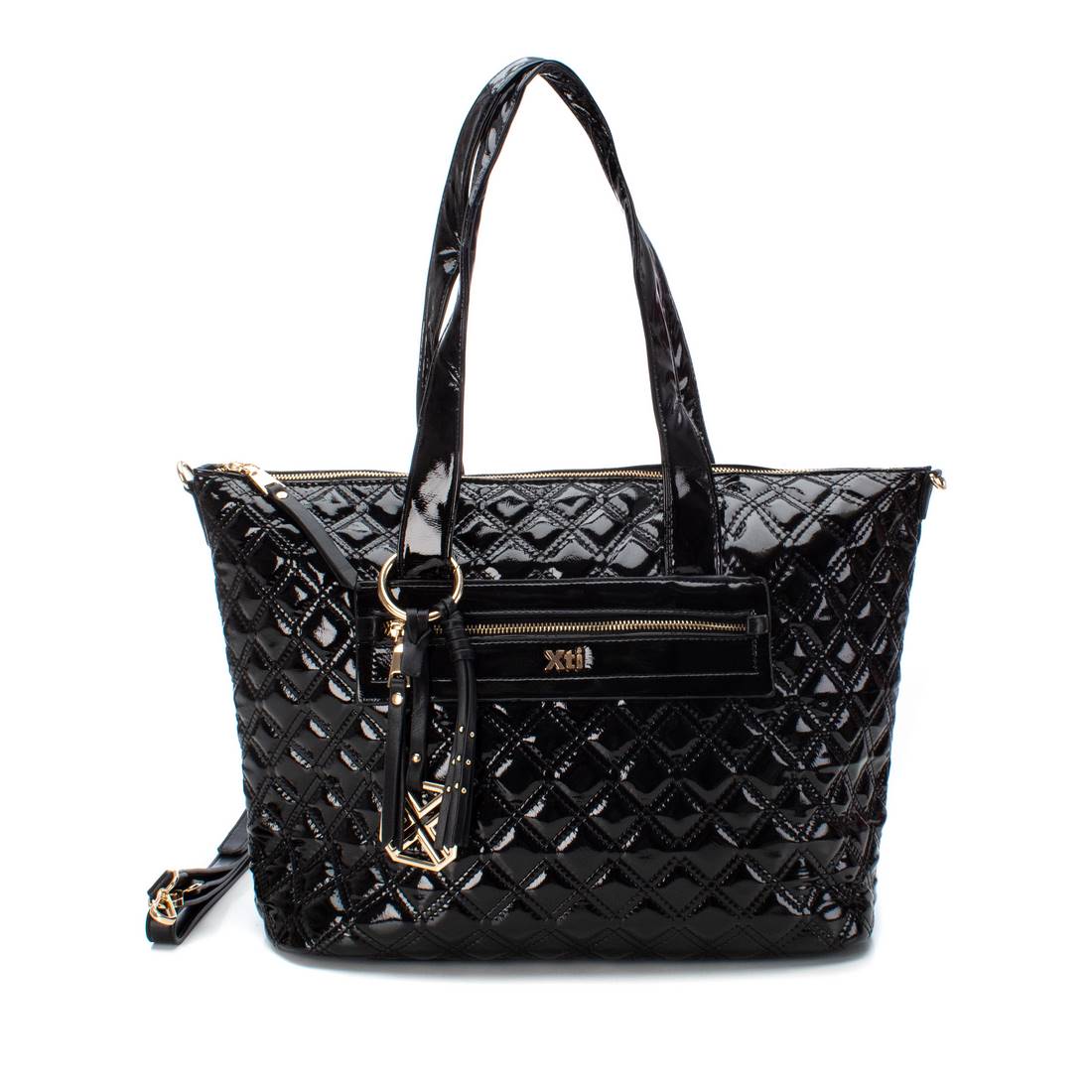PATENT LADIES BAGS XTI 184201 BLACK