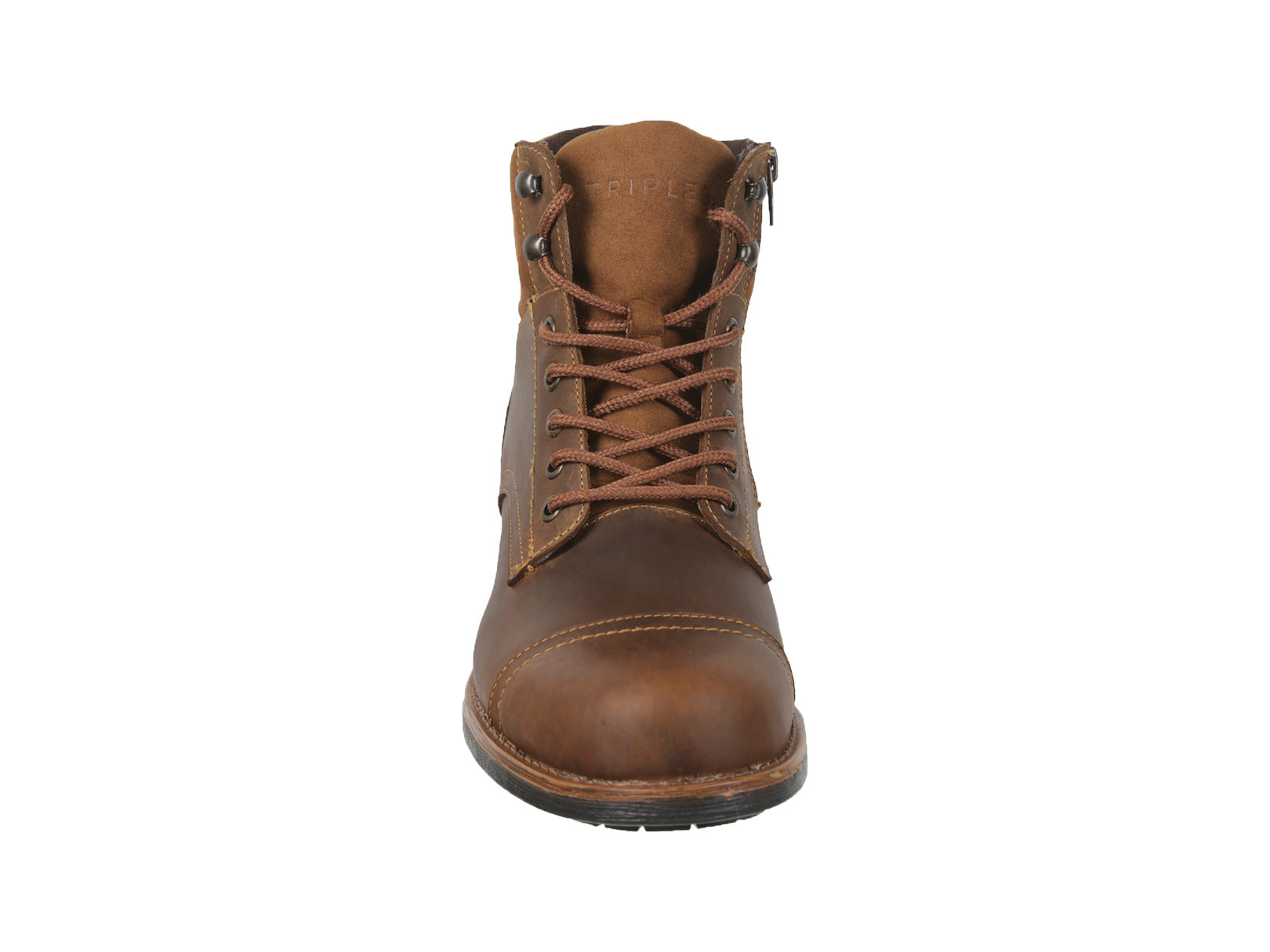 casual mens leather boots laces