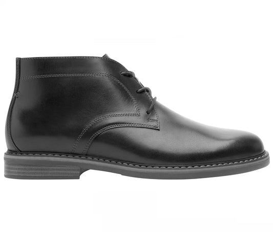 Men´s Leather Lace-Up Boot 404606 Black