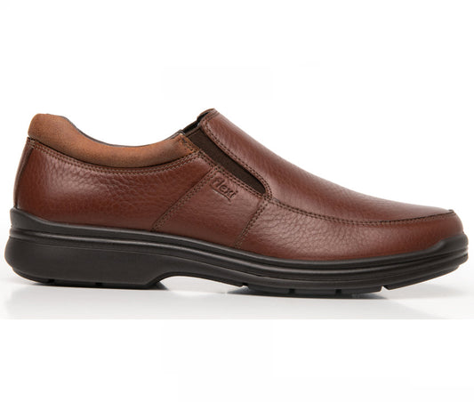 Men´s Leather Slip-On Shoe 404802 Tan
