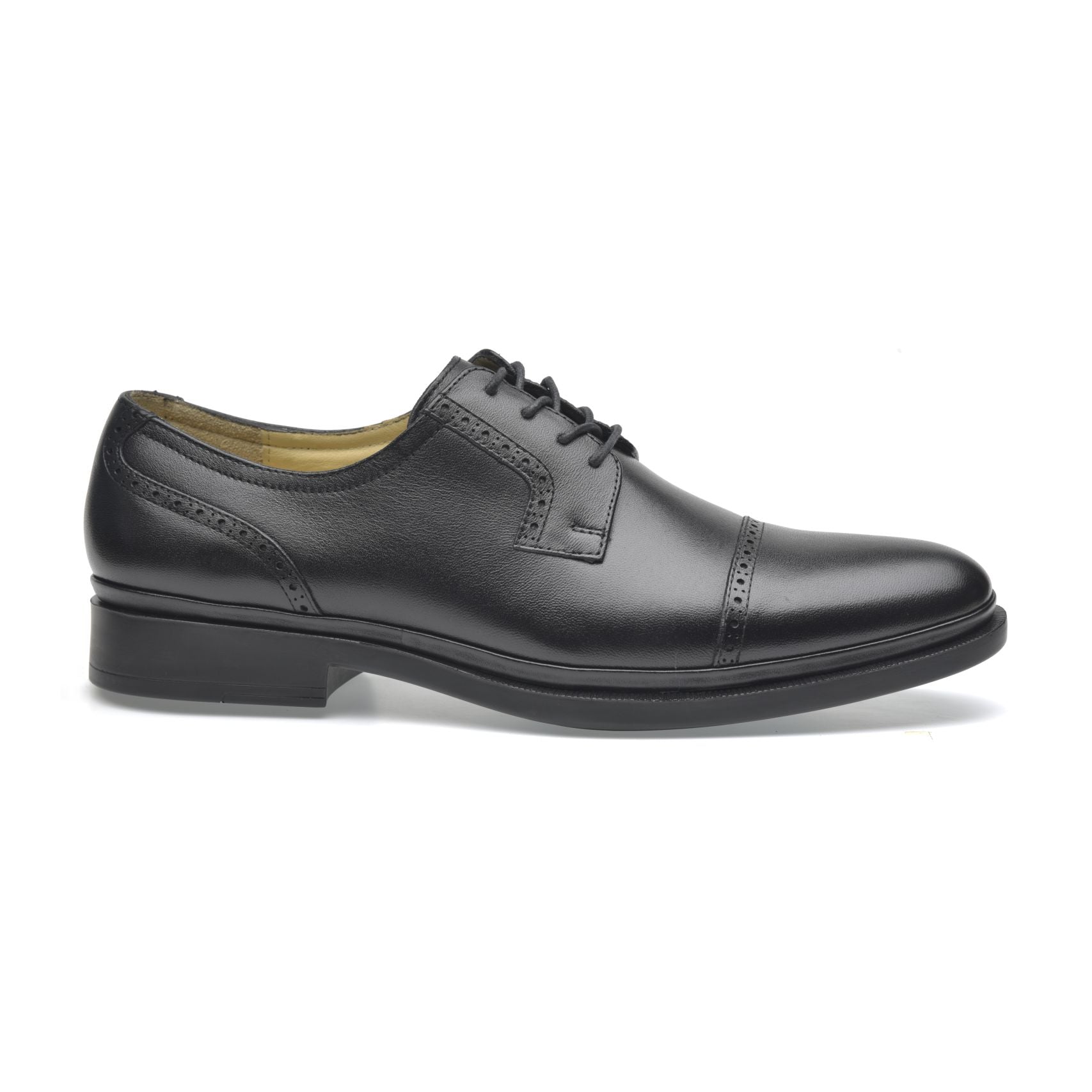 Premium comfort lambskin leather oxfords mens shoes
