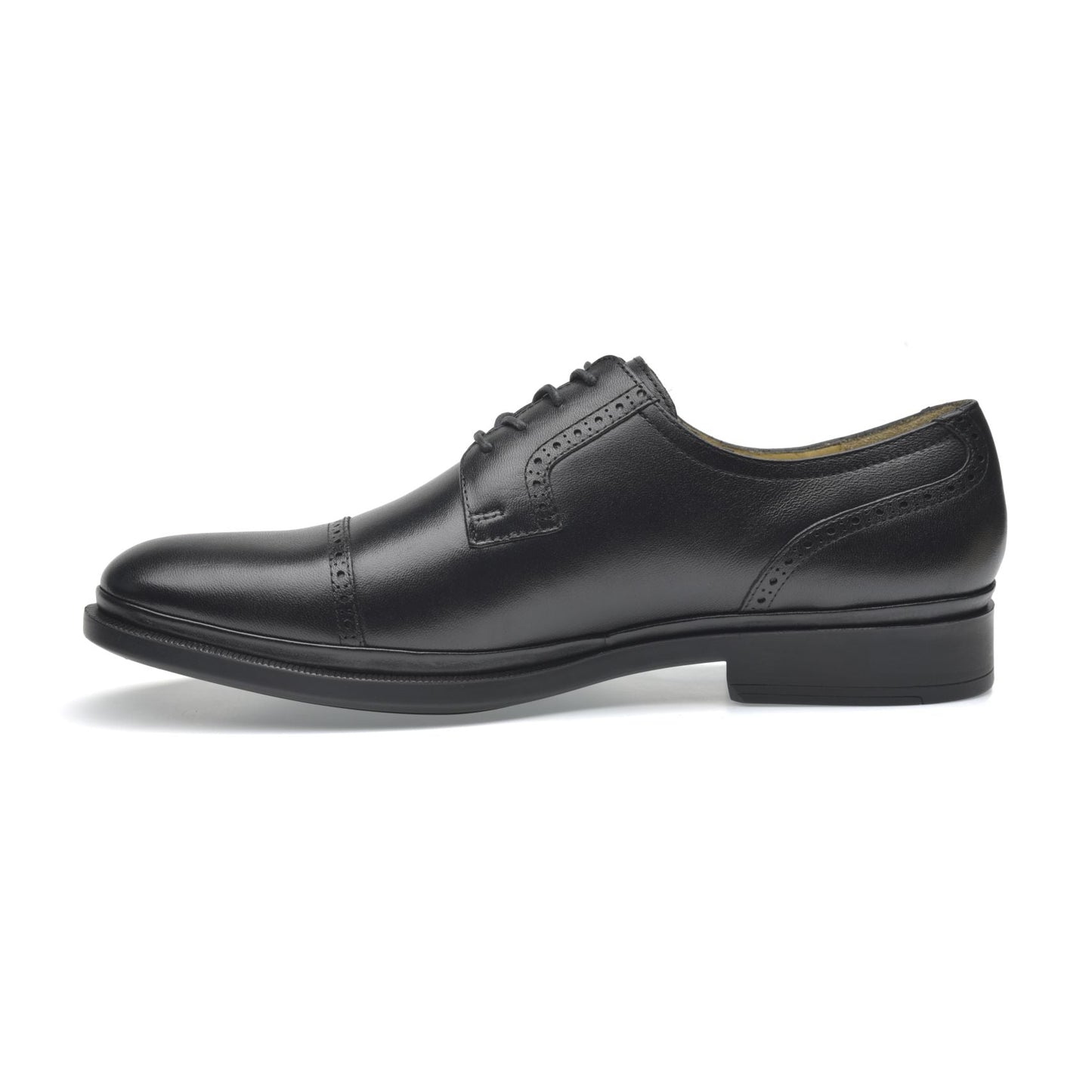 Premium comfort lambskin leather oxfords mens shoes