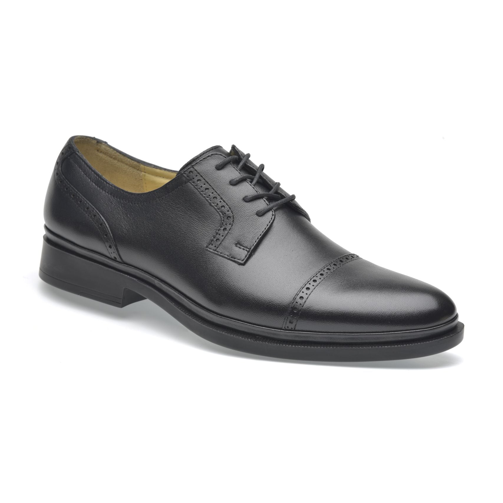 Premium comfort lambskin leather oxfords mens shoes