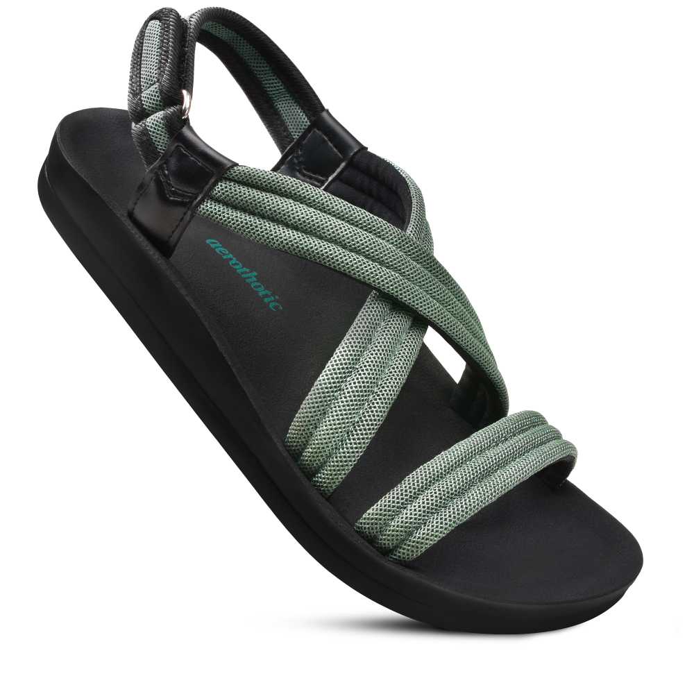 Women's Sandals Hadal Green