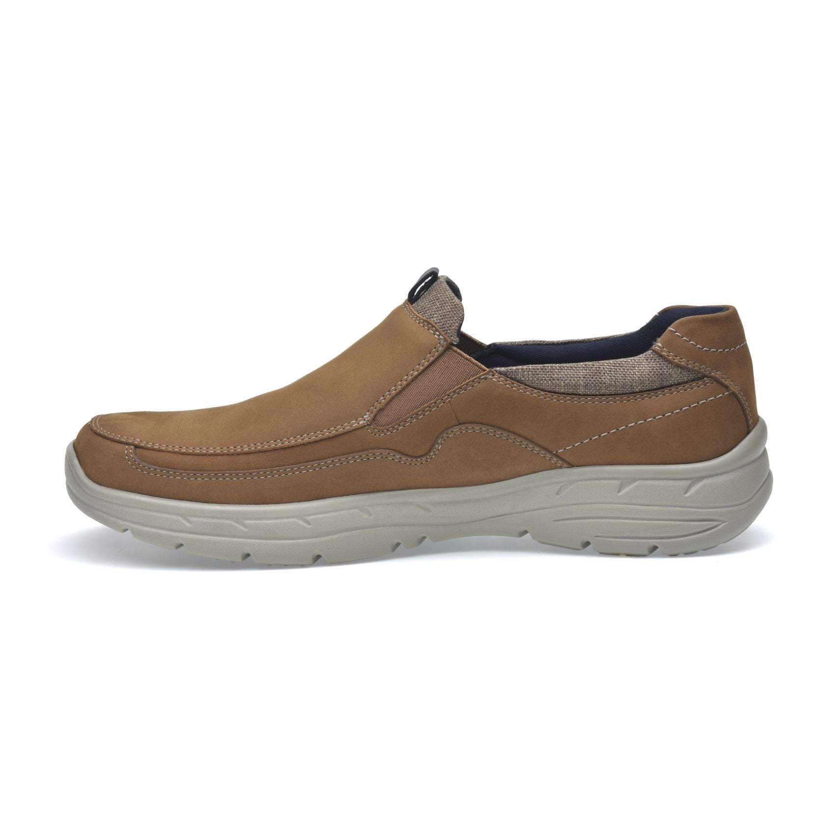 pazstor nubuck leather mocassins