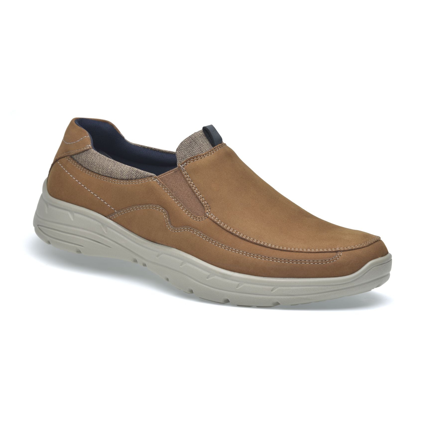pazstor nubuck leather mocassins