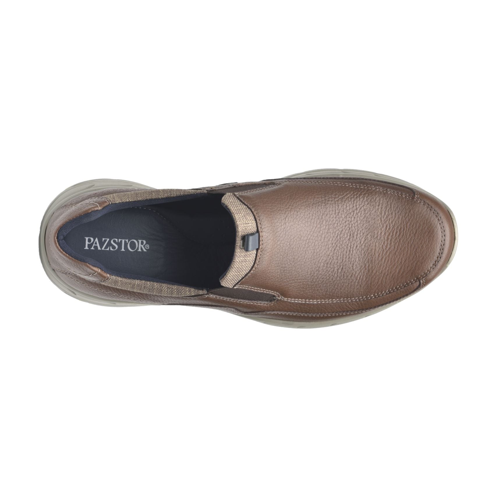 pazstor nubuck leather mocassins