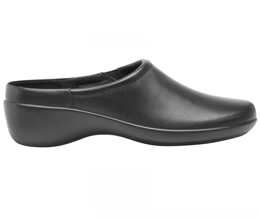 Women´s Leather Clog 51726 Black