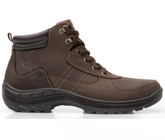 Men´s Outdoor Leather Boot 66514 Dark Brown