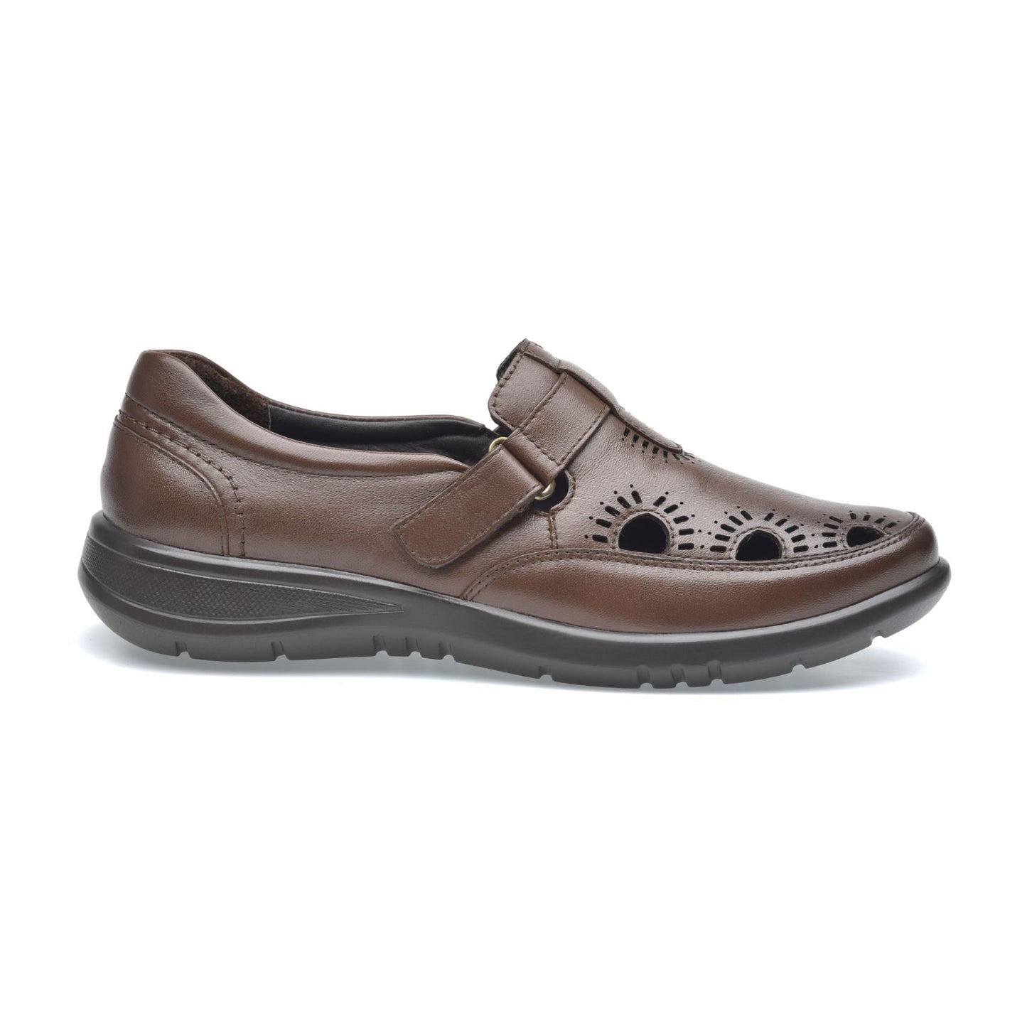 lambskin leather closed toe shoes sandals for women