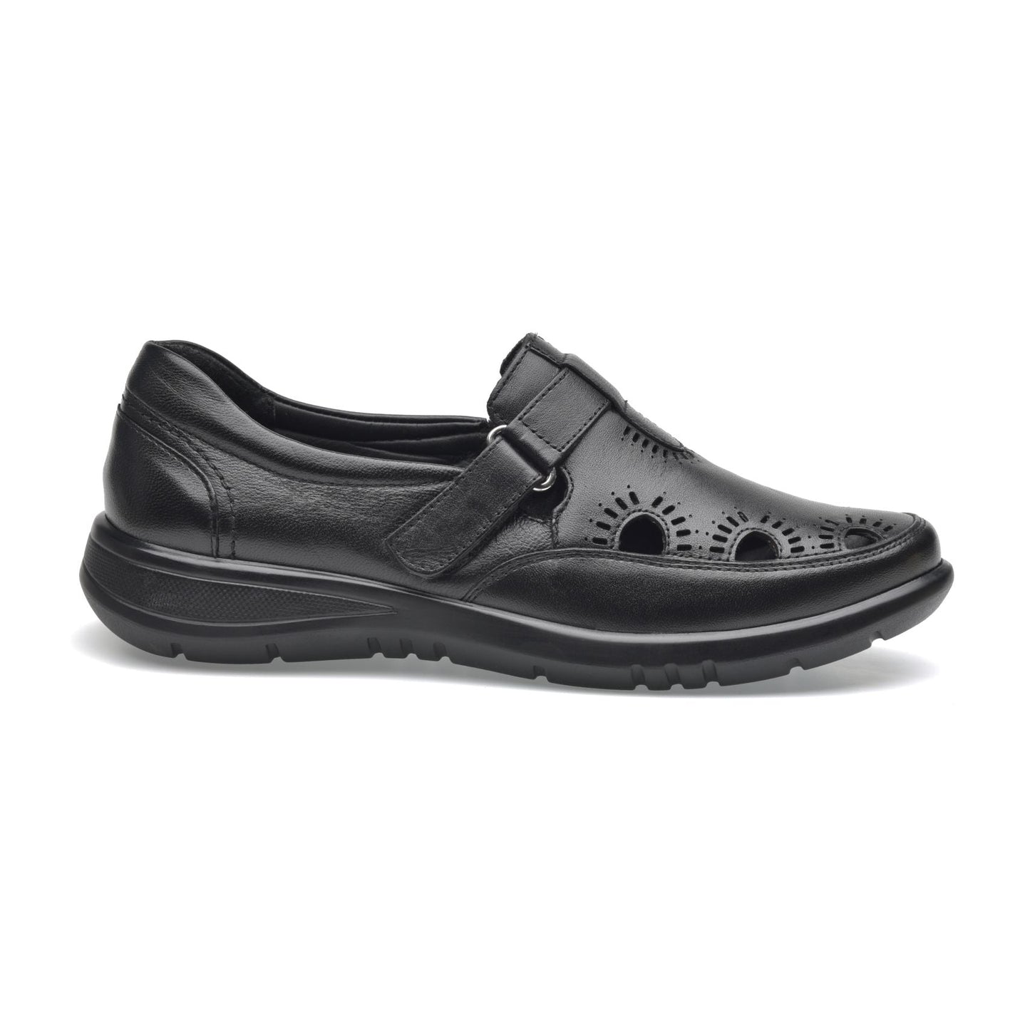 lambskin leather closed toe shoes sandals for women