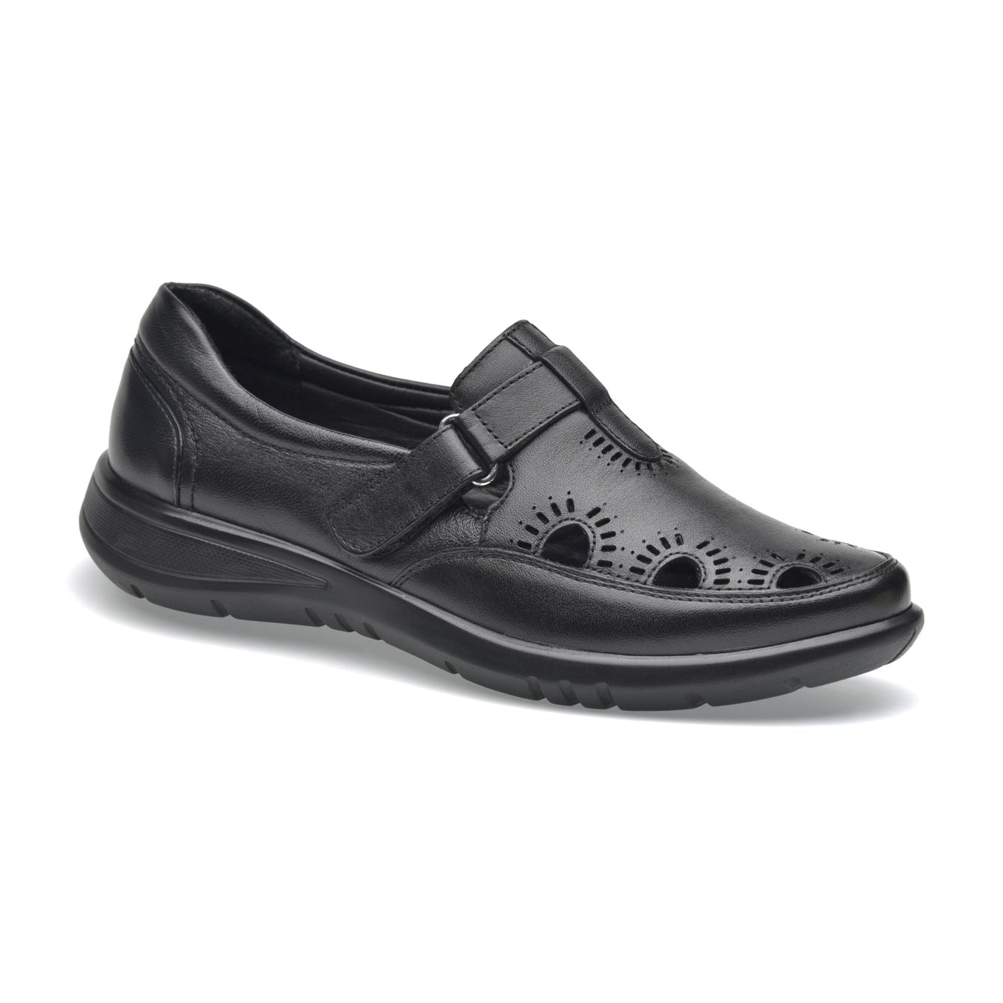 lambskin leather closed toe shoes sandals for women