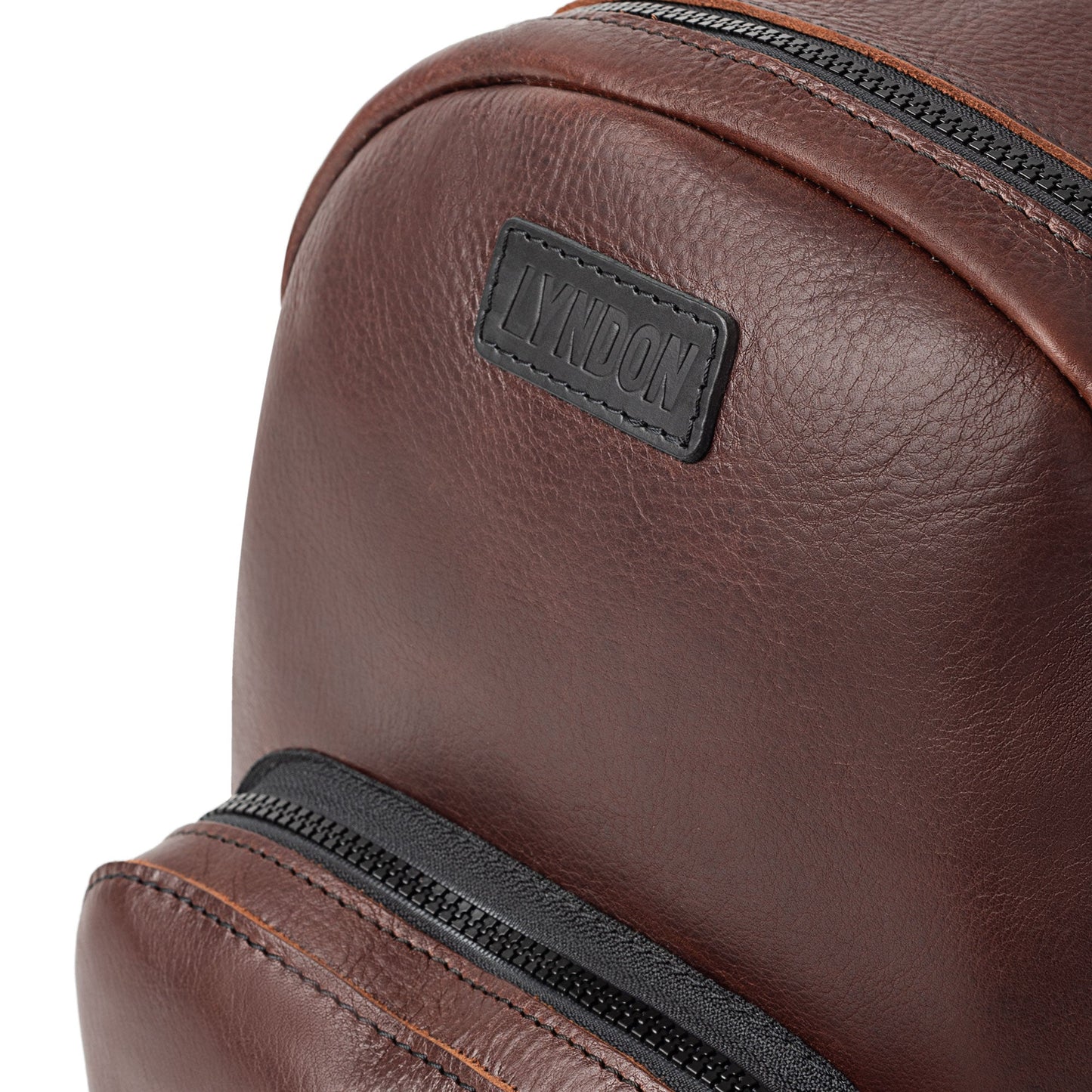 leather backpack
