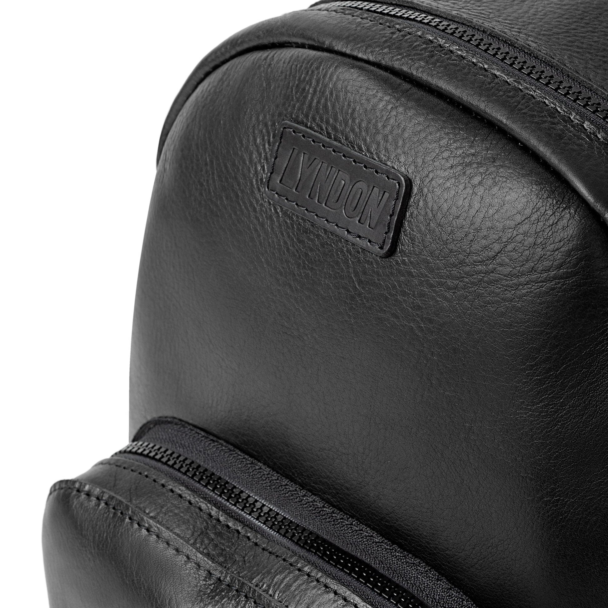 leather backpack