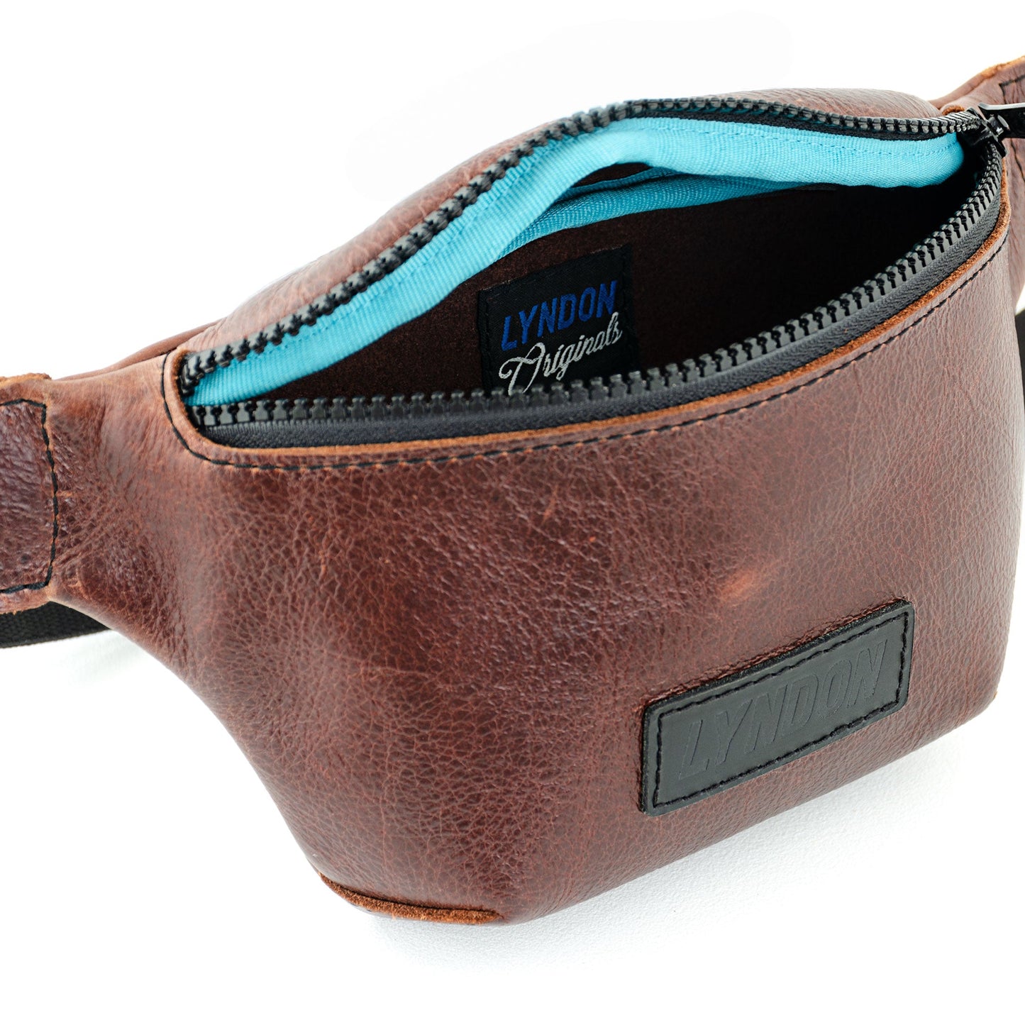 leather belt bag fanny pack men women