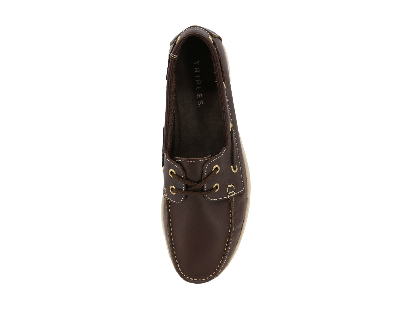 leather mocassins brown