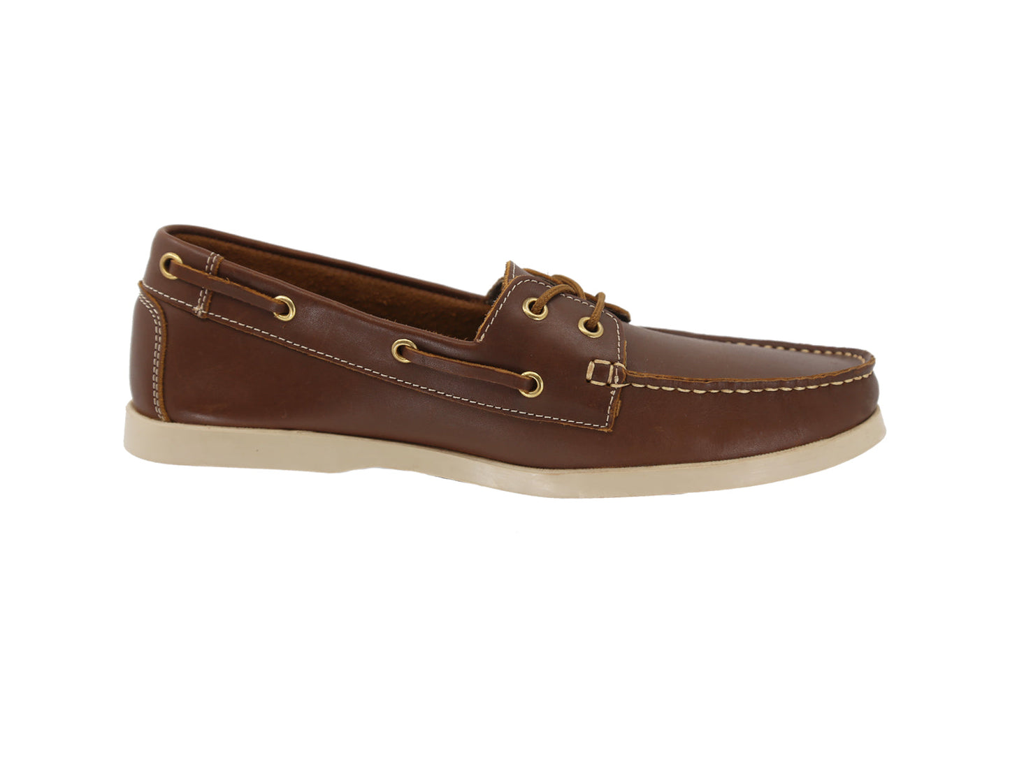 leather mocassins brown