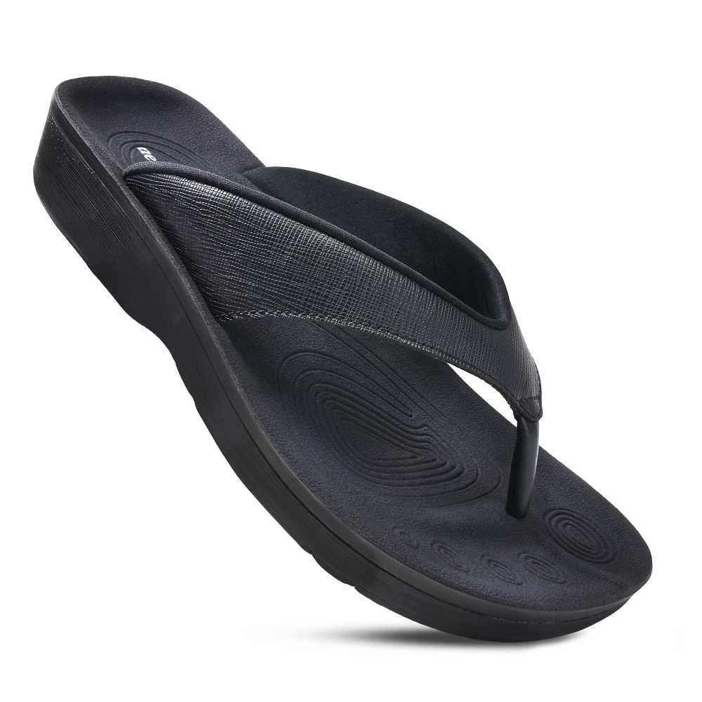 Women's Sandals Matt Gloss Black