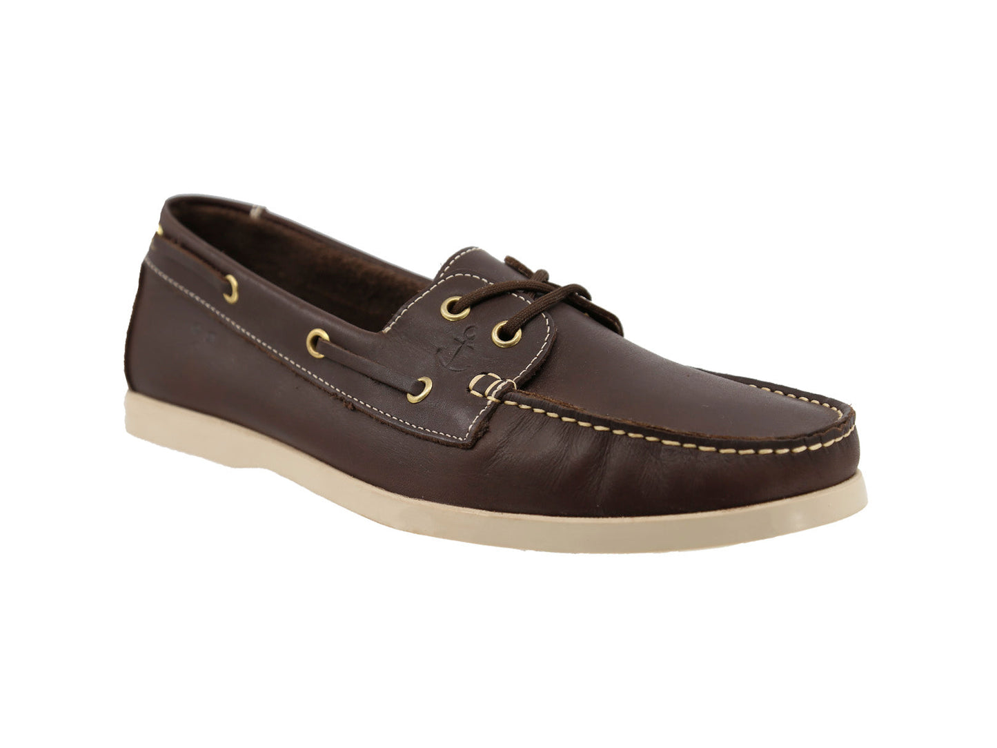 leather mocassins brown