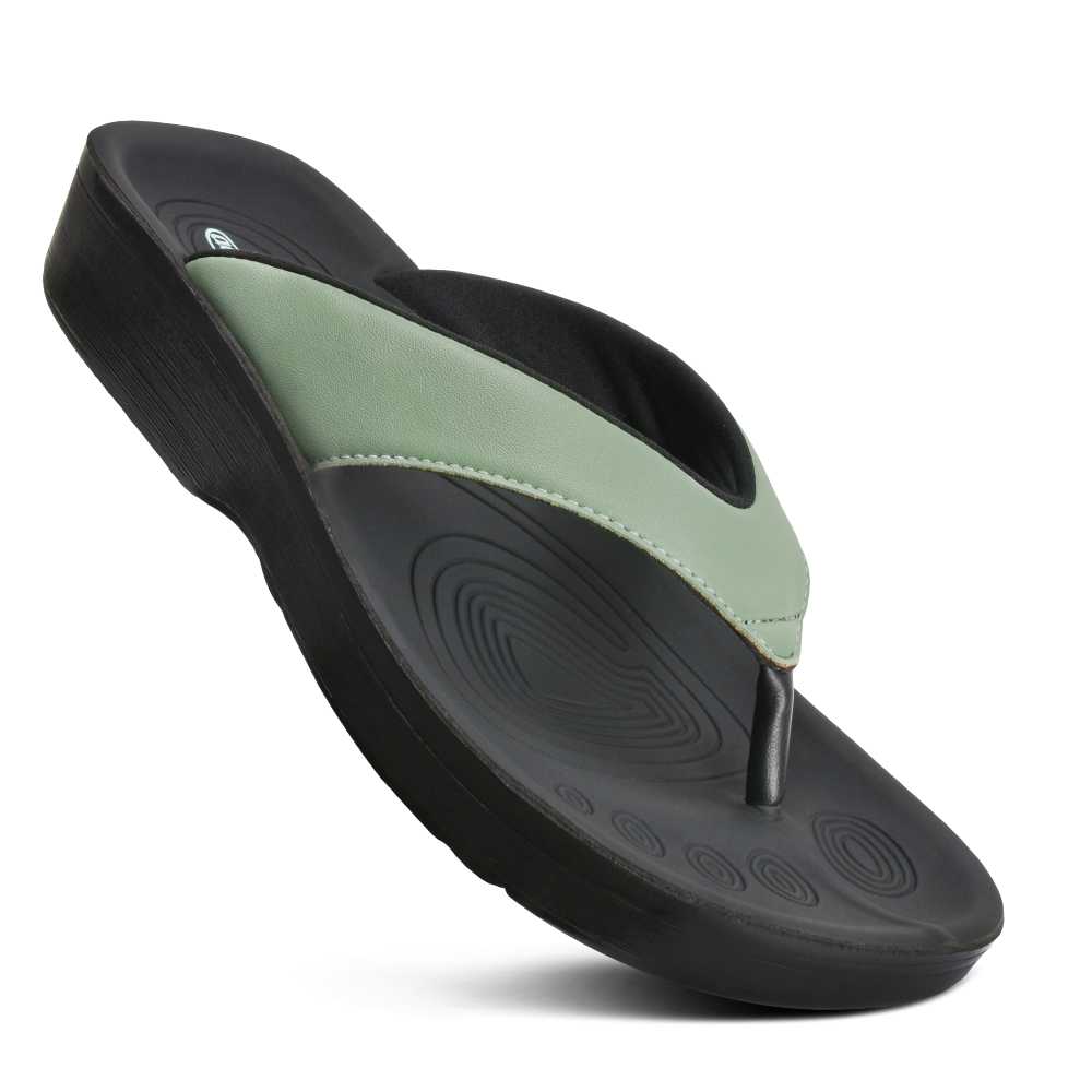 Women's Sandals Flumen Green