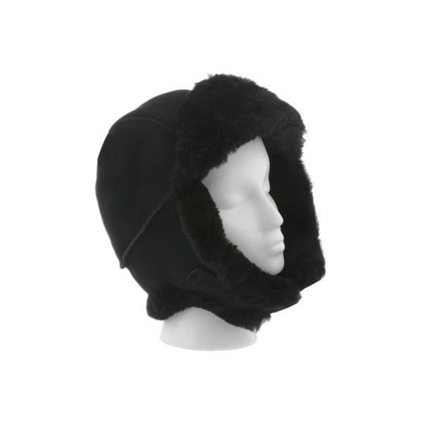 Cloud Nine Sheepskin Trapper Leather Warm Hat