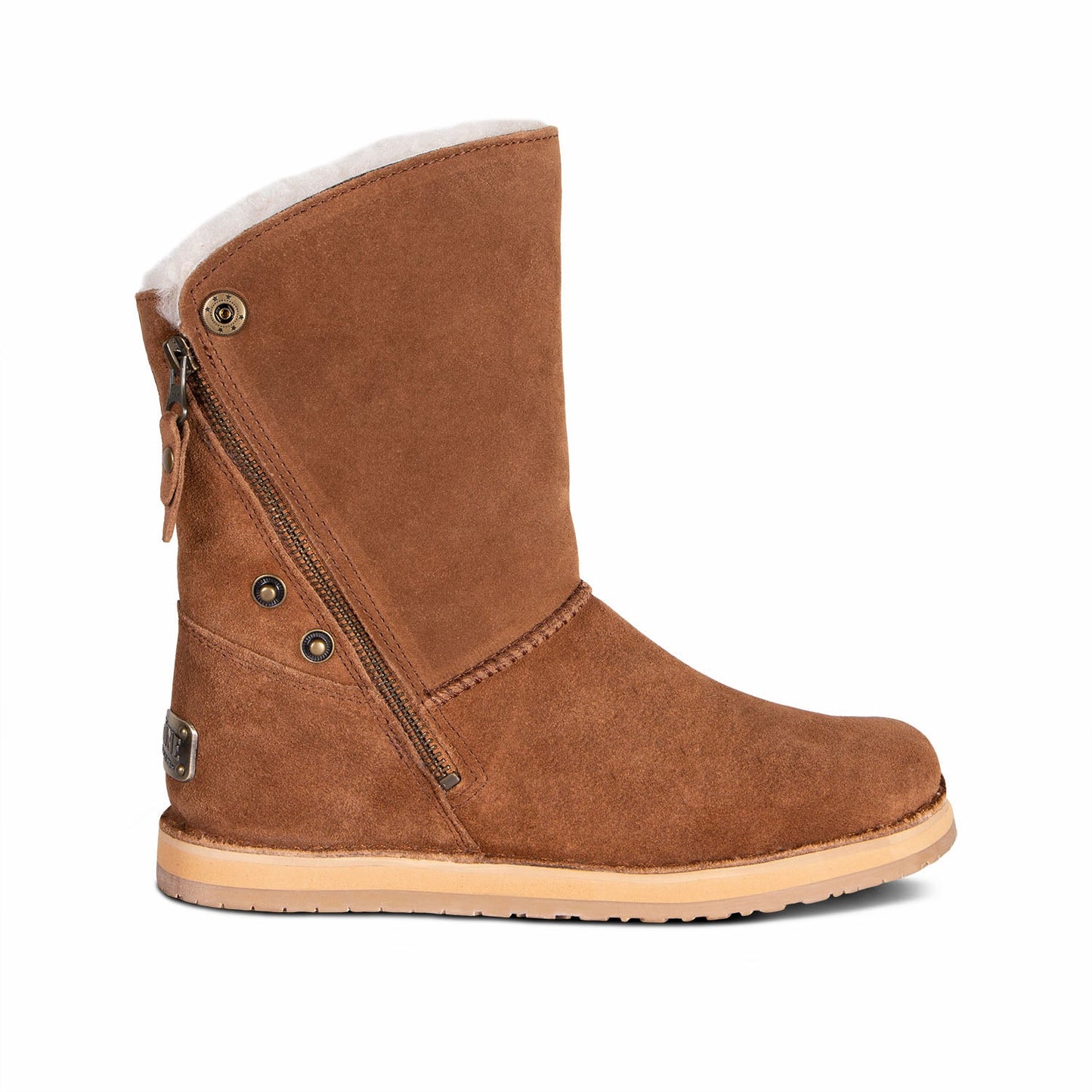 Cloud Nine Sheepskin Ladies Trixie Stylish Comfy Zipper Boots