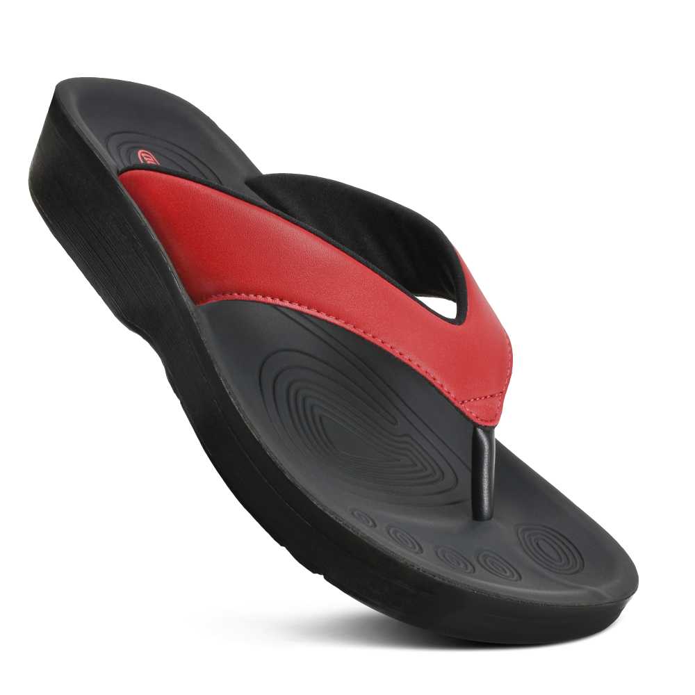 Women's Sandals Flumen Red