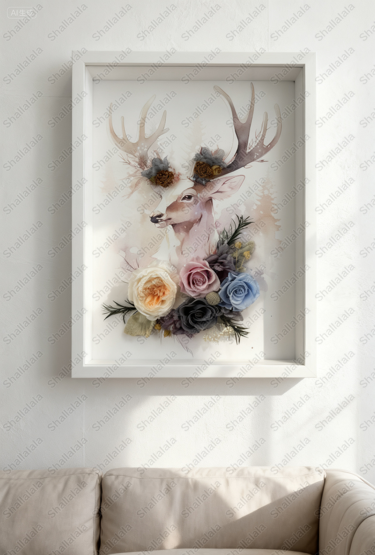 Magnificent Nature - Preserved Flowers Wall Art