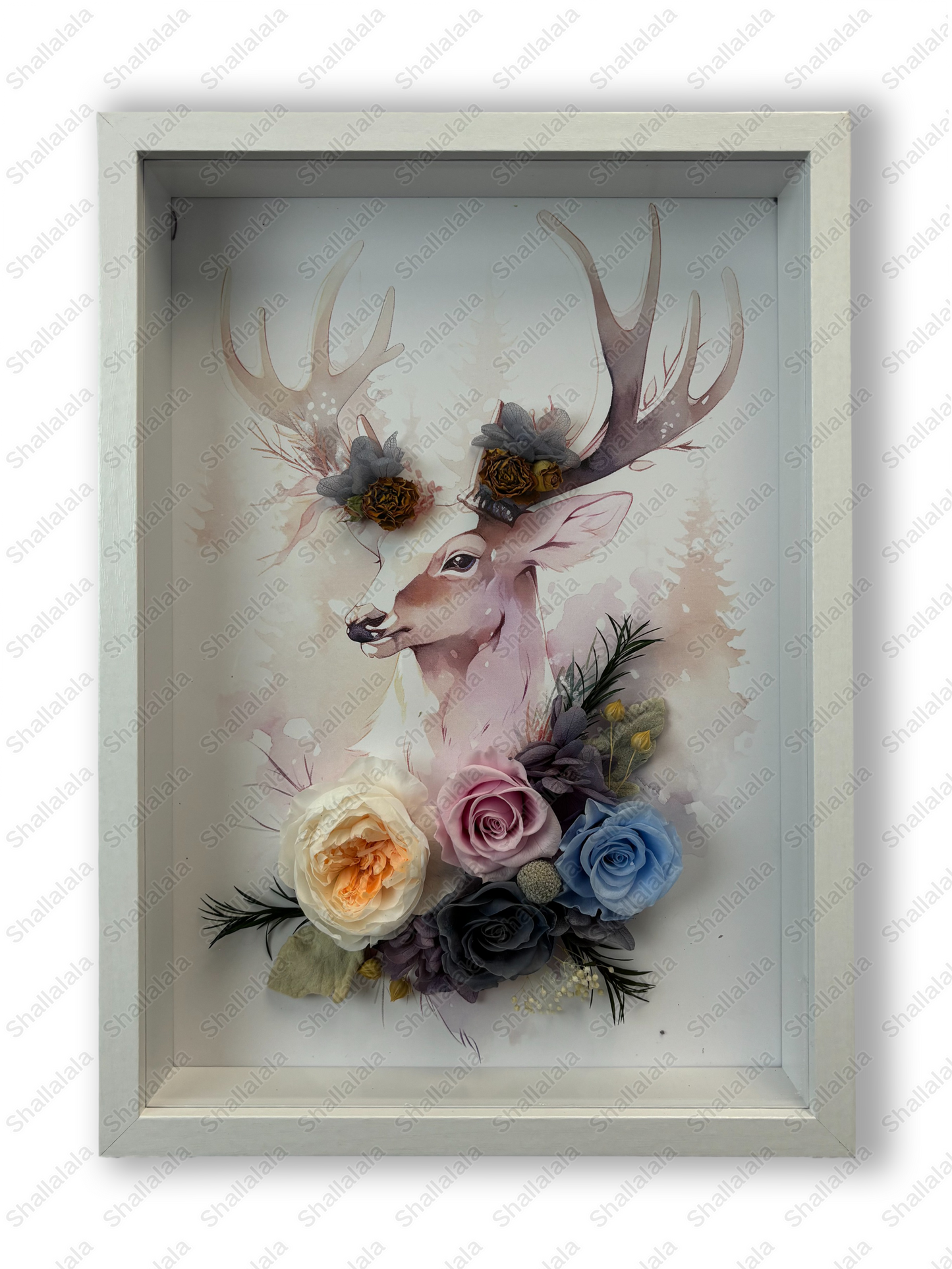 Magnificent Nature - Preserved Flowers Wall Art